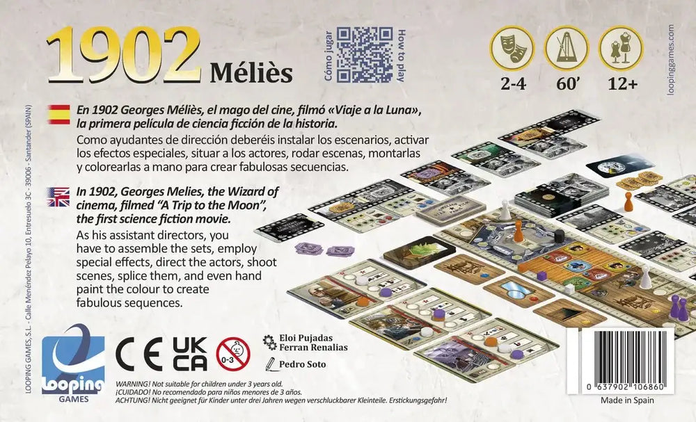 1902 Meiles (EN) - Looping Games - Board Games