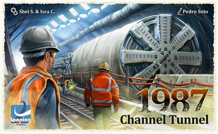 1987 Channel Tunnel (EN) - Looping Games - Board Games