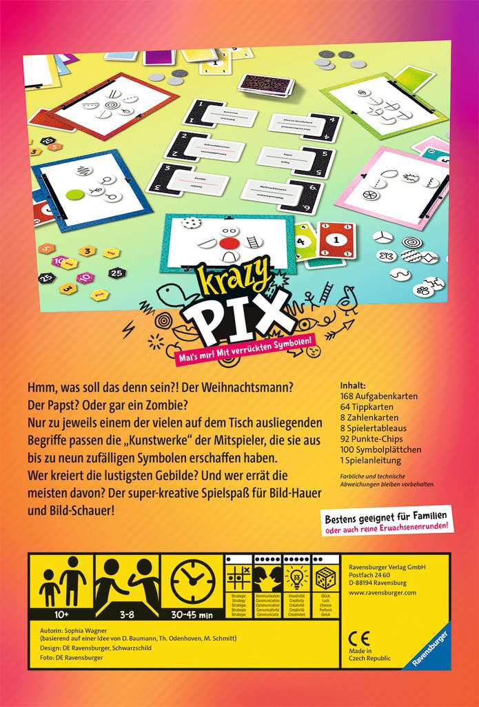 Krazy Pix (DE) - Ravensburger - Board Games