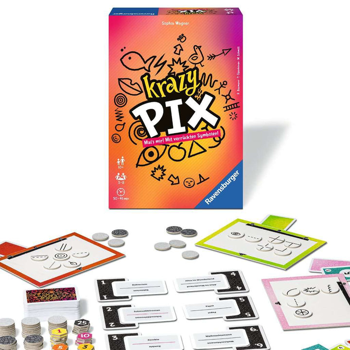 Krazy Pix (DE) - Ravensburger - Board Games