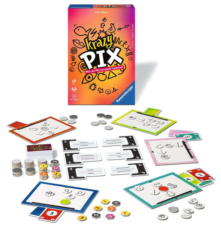 Krazy Pix (DE) - Ravensburger - Board Games