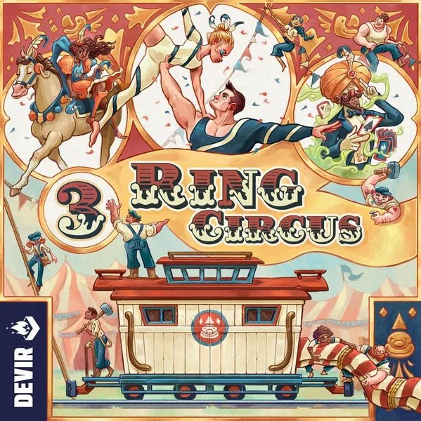 3 Ring Circus (EN) - Devir - Board Games