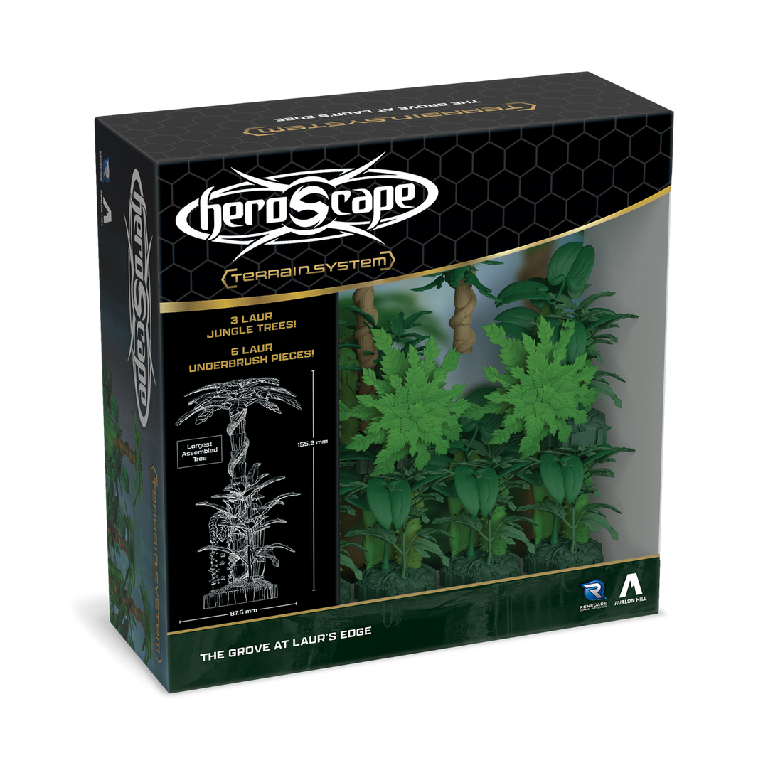 HeroScape: Terrain System - The Grove at Laurs Edge (EN)