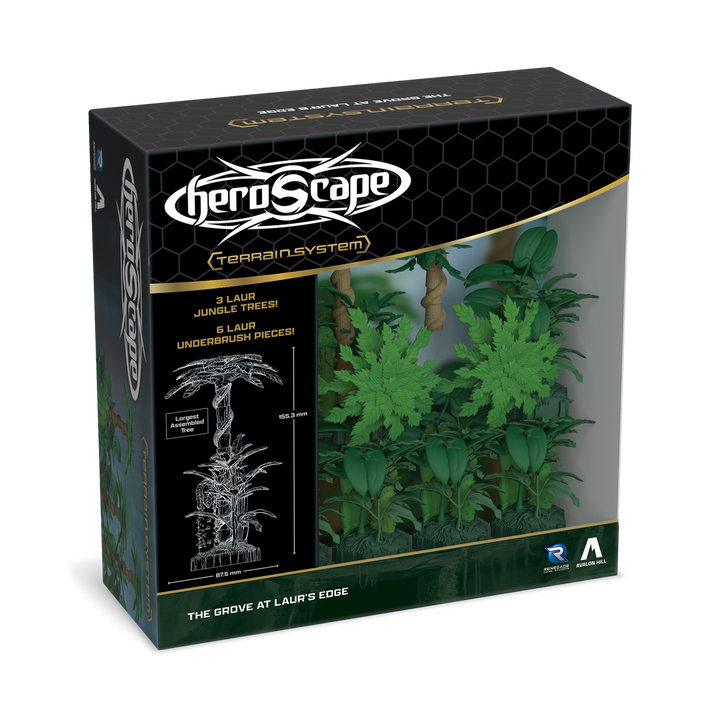 HeroScape: Terrain System - The Grove at Laurs Edge (EN)