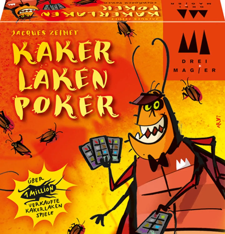 Kakerlakenpoker (DE/EN/IT/FR) - Drei Magier Spiele - Board Games