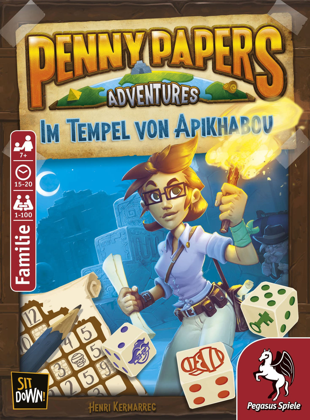 Penny Papers Adventures: Im Tempel von Apikhabou (DE)