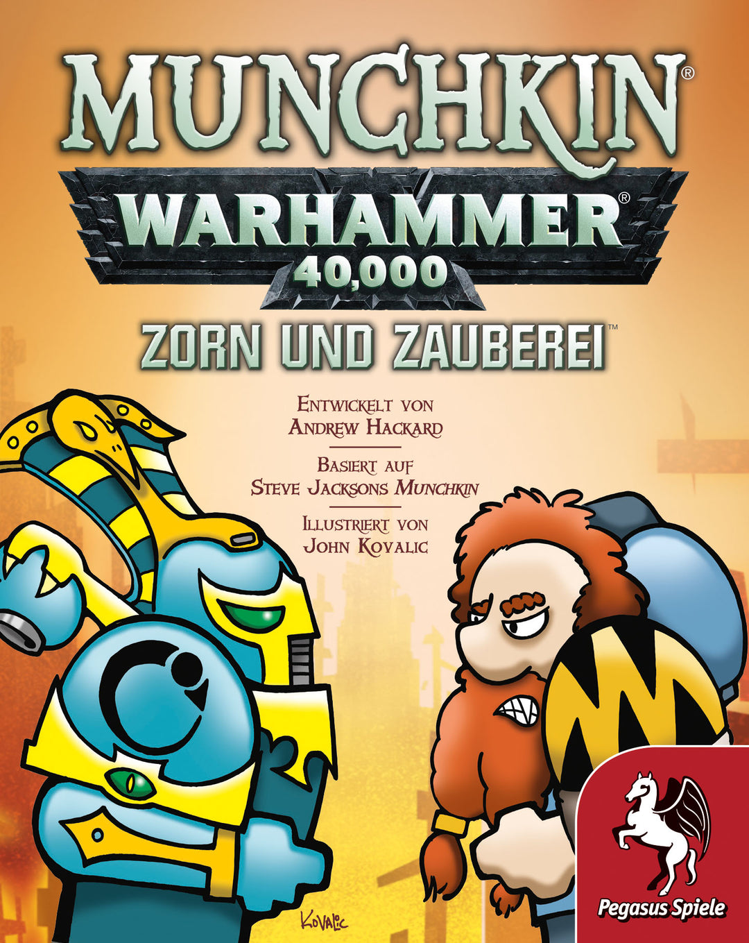 Munchkin Warhammer 40.000: Zorn und Zauberei (DE)