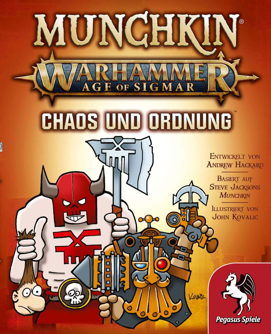 Munchkin Warhammer Age of Sigmar: Chaos und Ordnung (DE)