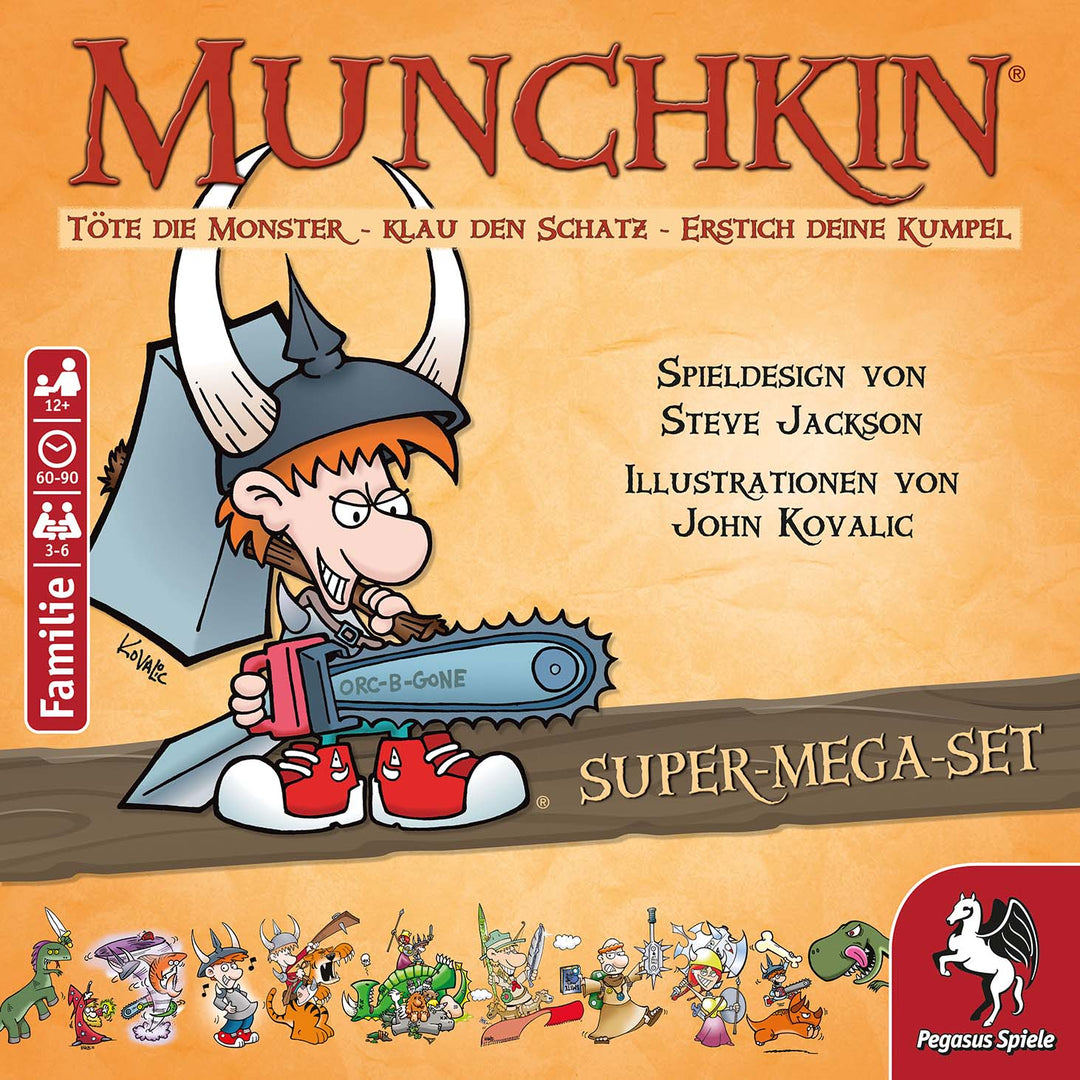 Munchkin Fantasy Super-Mega-Set (DE)