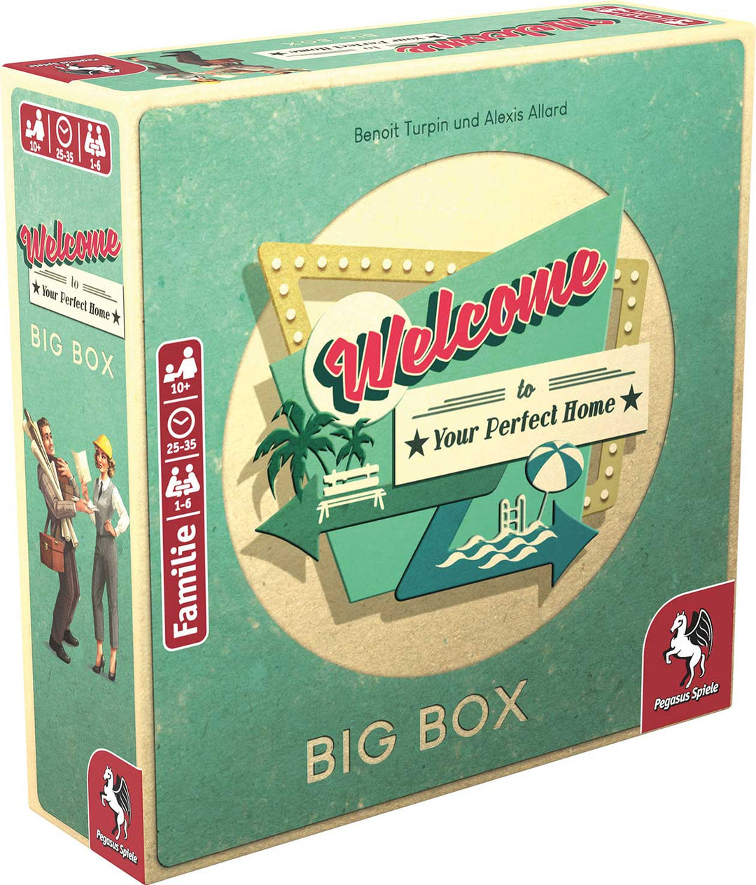 Welcome to...: Your perfect Home - Big Box (DE) - Pegasus Spiele - Board Games