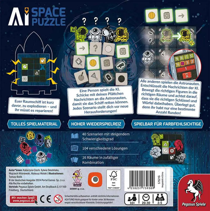 AI Space Puzzle (DE)