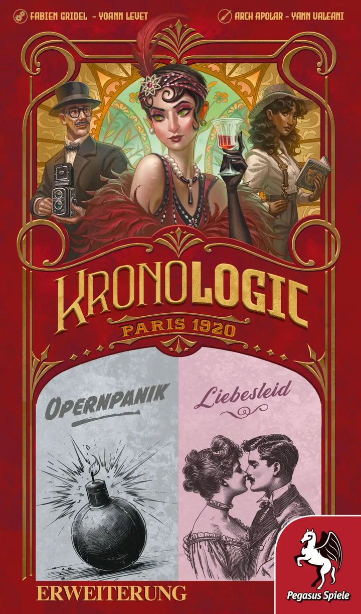 Kronologic: Paris 1920 - Liebesleid & Opernpanik (DE)