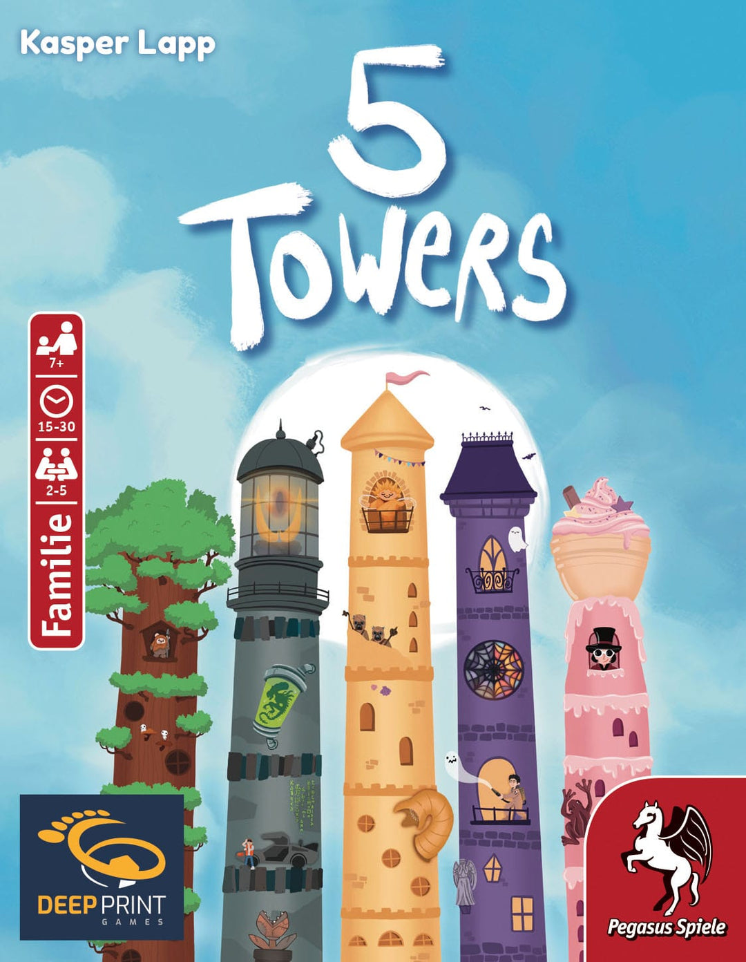 5 Towers (DE) - Pegasus Spiele - Board Games