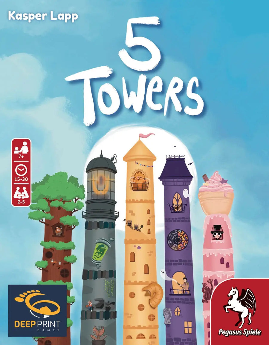 5 Towers (EN) - Pegasus Spiele - Board Games