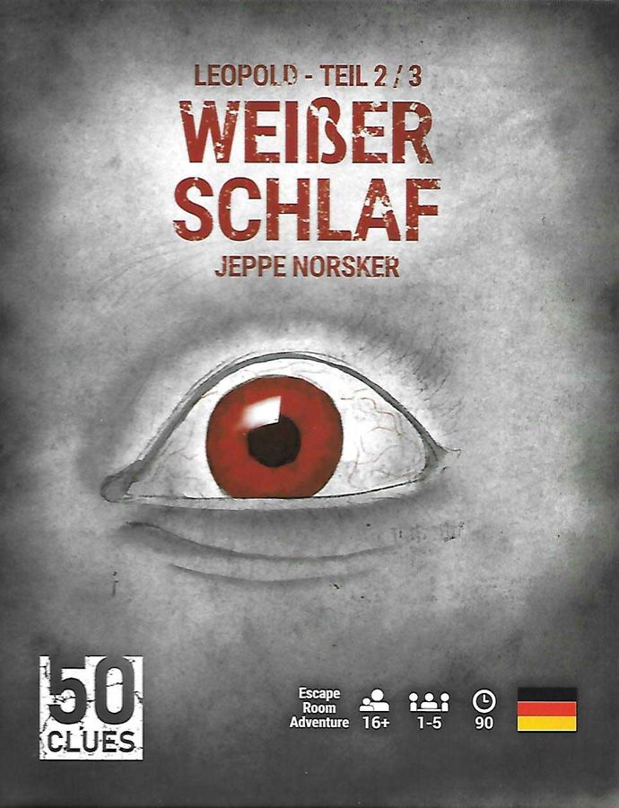 50 Clues: Teil 2/3 - Weisser Schlaf (DE) - Game Factory - Board Games