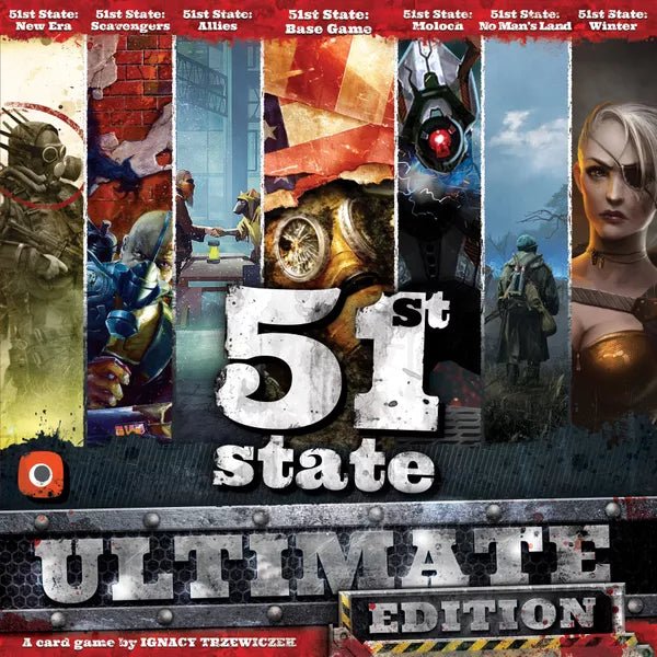 51st State: Ultimate Edition (EN) - Portal Games - Board Games