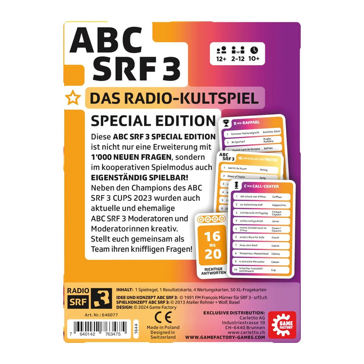 ABC SRF 3: Special Edition (DE)