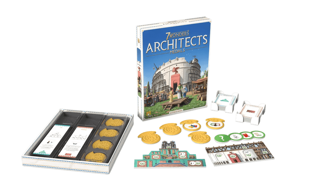 7 Wonders Architects: Medals (EN) - Repos Production - Board Games