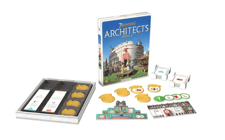 7 Wonders Architects: Medals (EN) - Repos Production - Board Games