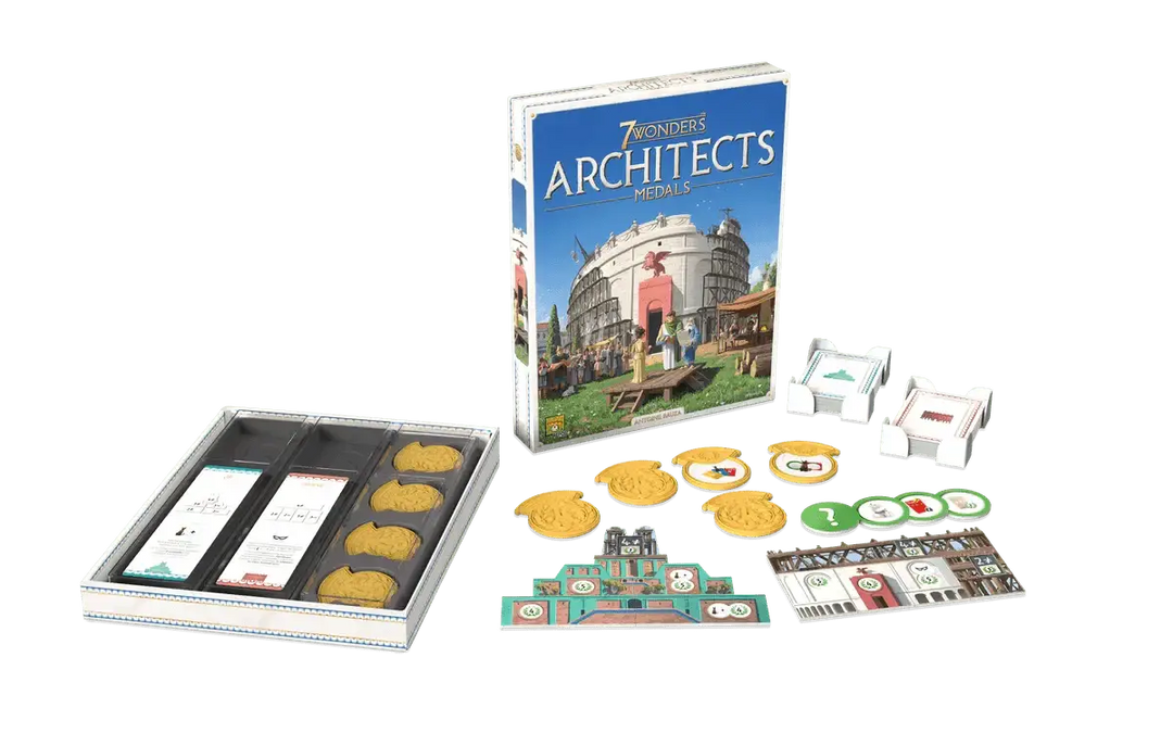 7 Wonders Architects: Medals (EN) - Repos Production - Board Games