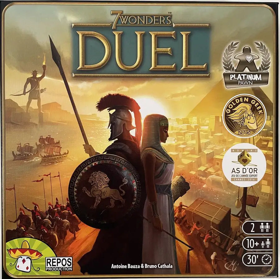 7 Wonders Duel (DE) - Repos Production - Board Games