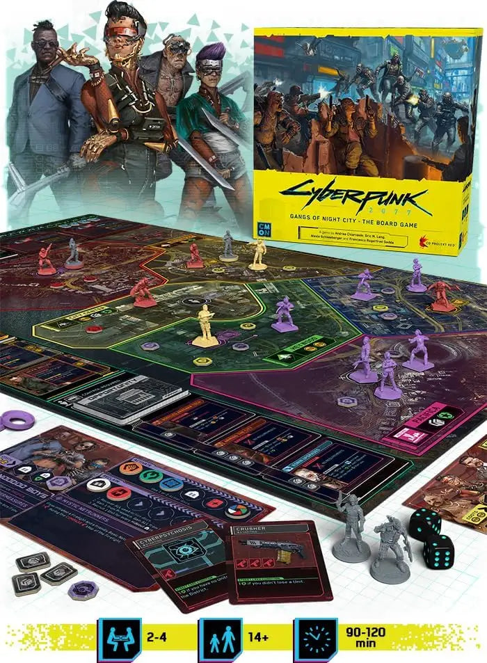 Cyberpunk 2077: Gangs of Night City - The Board Game (EN)