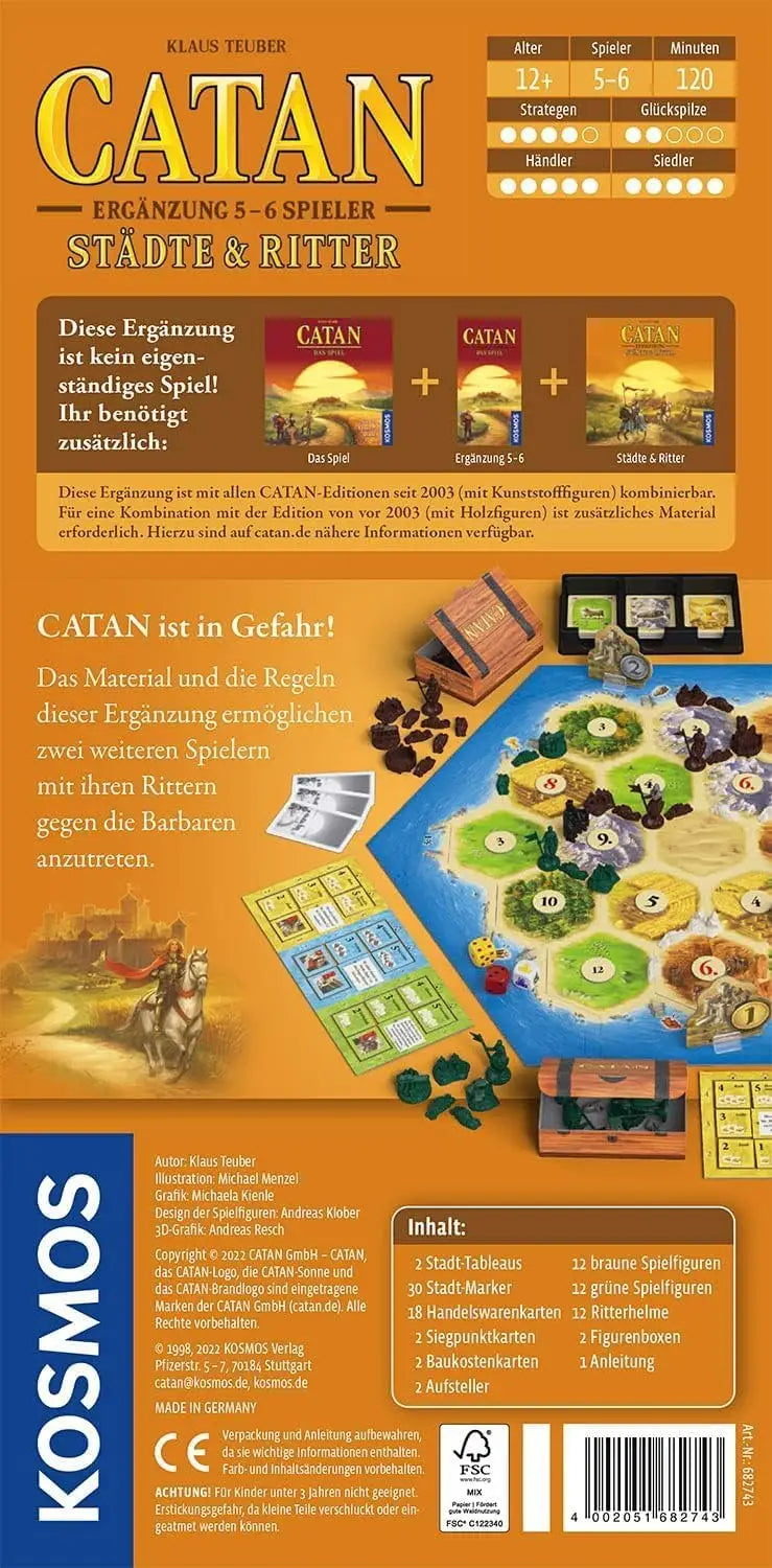 Catan: Städte & Ritter 5-6 Spieler (DE)