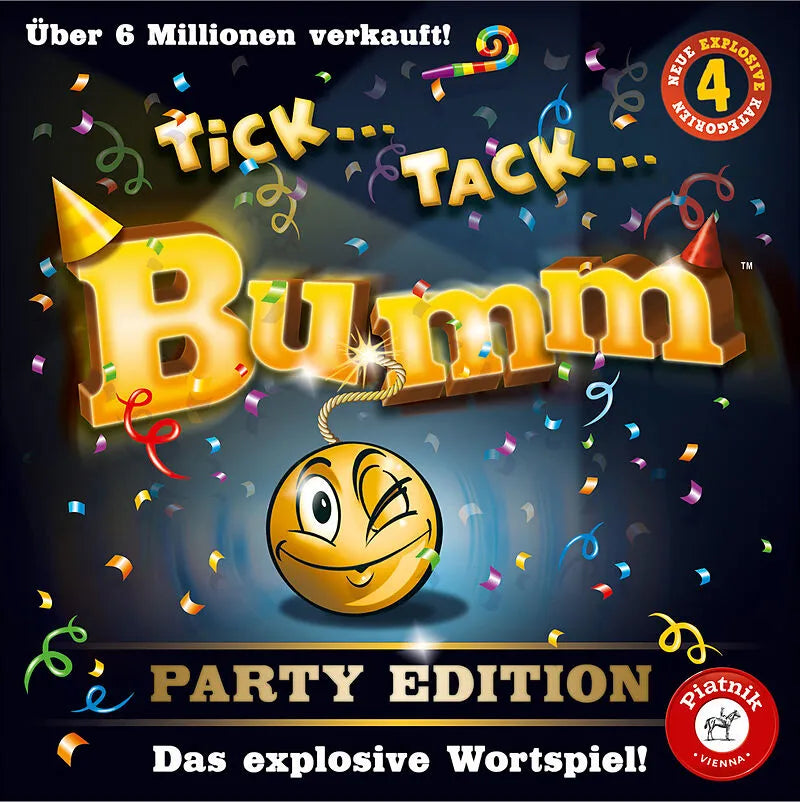 Tick Tack Bumm - Party-Edition (DE) - Piatnik - Board Games