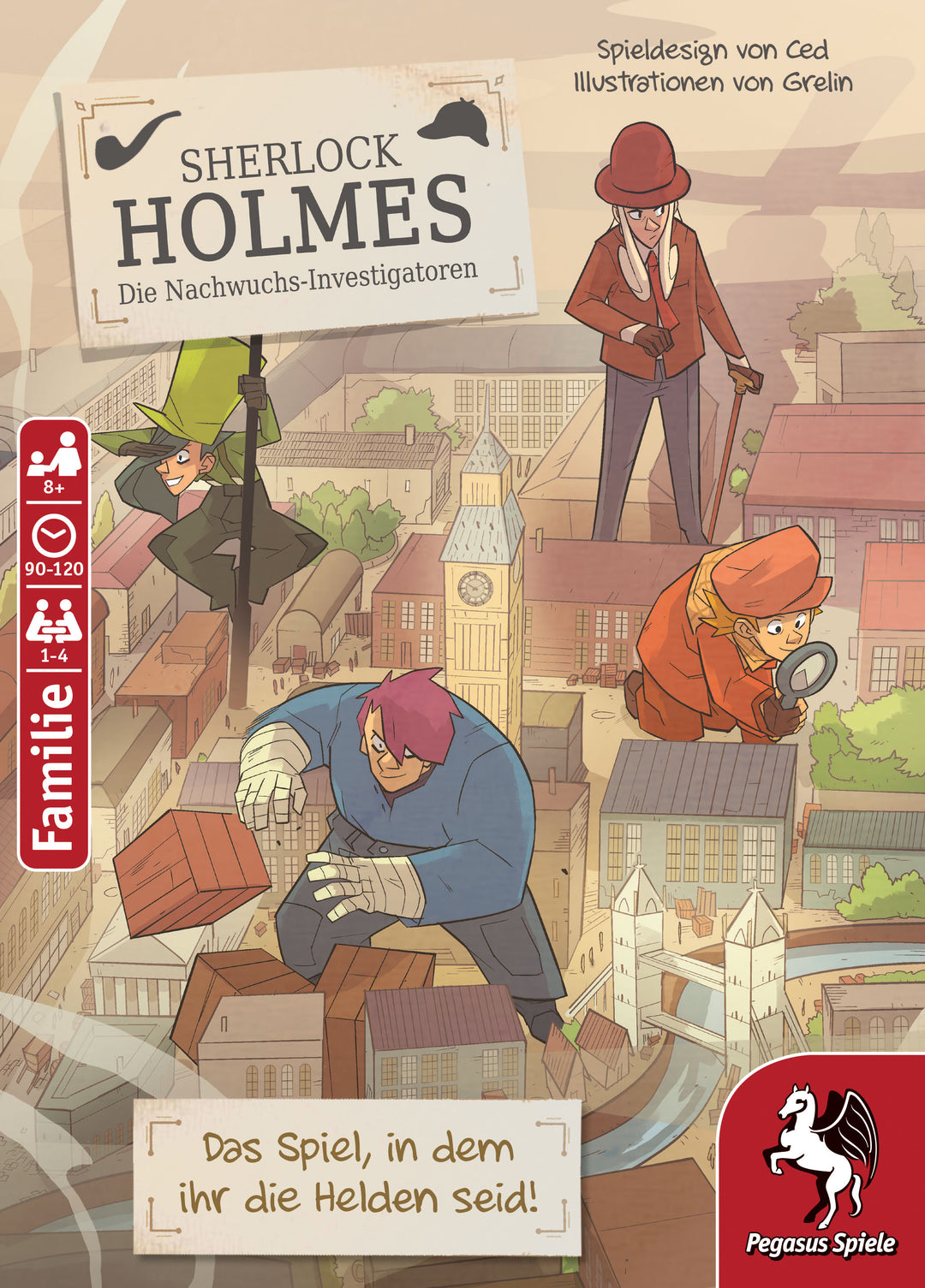 Sherlock Holmes - Die Nachwuchs-Investigatoren - Krimi-Comic-Spiel (DE)