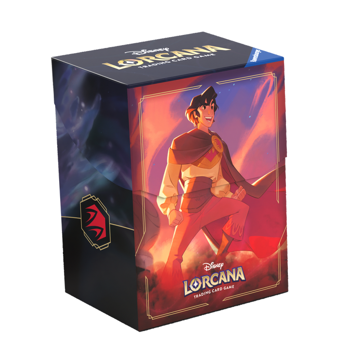 Disney Lorcana: Shimmering Skies - Deck Box - Aladdin - Ravensburger - Accessories