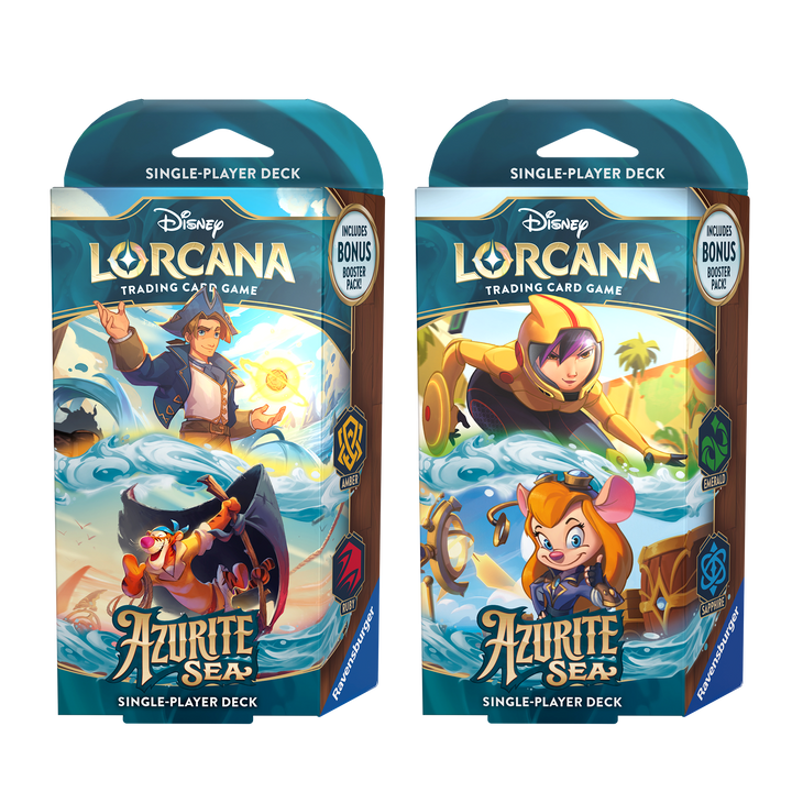 Disney Lorcana: Azurite Sea - Amber/Ruby - Starter Deck (EN)