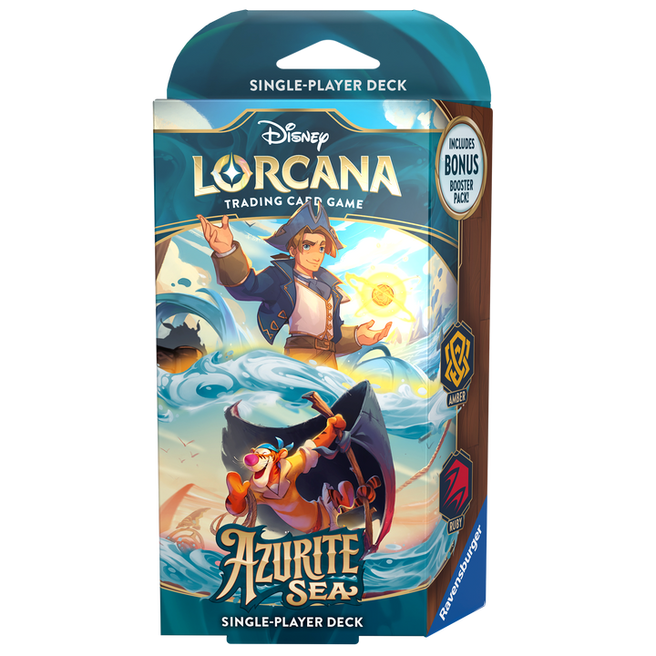 Disney Lorcana: Azurite Sea - Amber/Ruby - Starter Deck (EN)