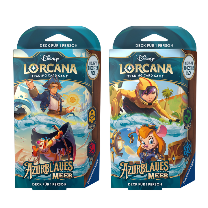 Disney Lorcana: Azurblaues Meer - Bernstein/Rubin - Starter Deck (DE)