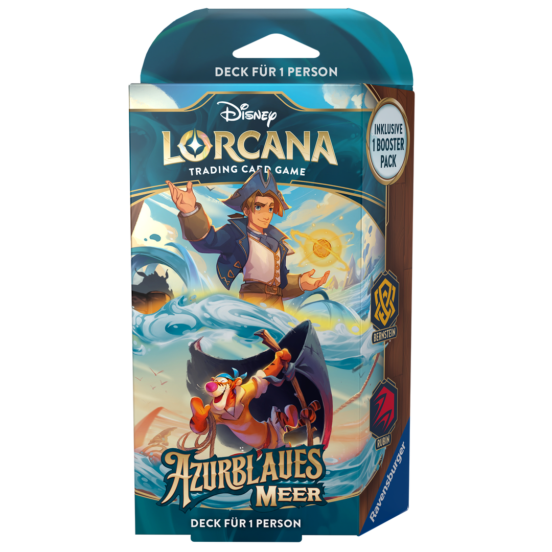 Disney Lorcana: Azurblaues Meer - Bernstein/Rubin - Starter Deck (DE)