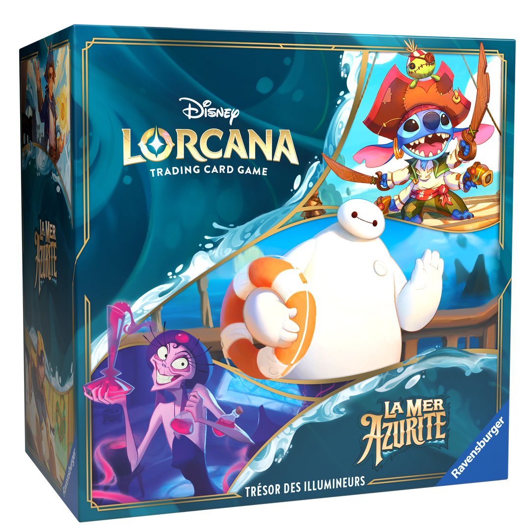 Disney Lorcana: La Mer Azurite - Illumineers Trove (FR)