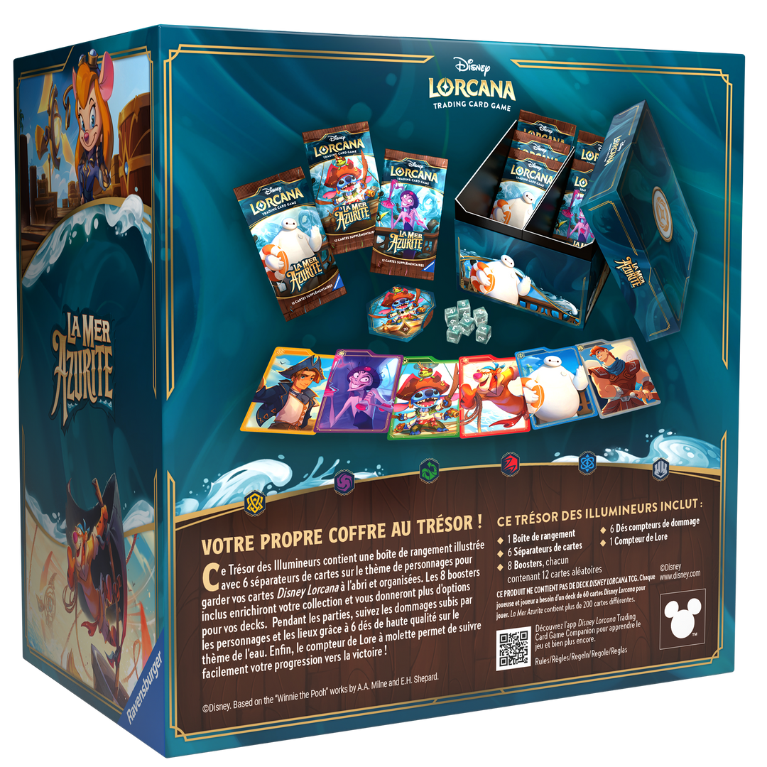 Disney Lorcana: La Mer Azurite - Illumineers Trove (FR)