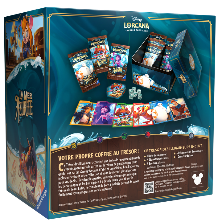 Disney Lorcana: La Mer Azurite - Illumineers Trove (FR)