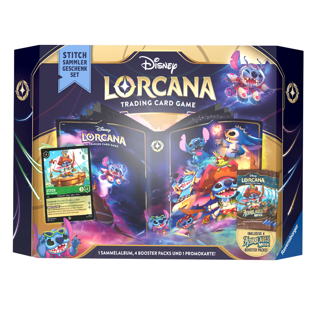 Disney Lorcana: Azurblaues Meer - Stitch - Gift Set (DE)