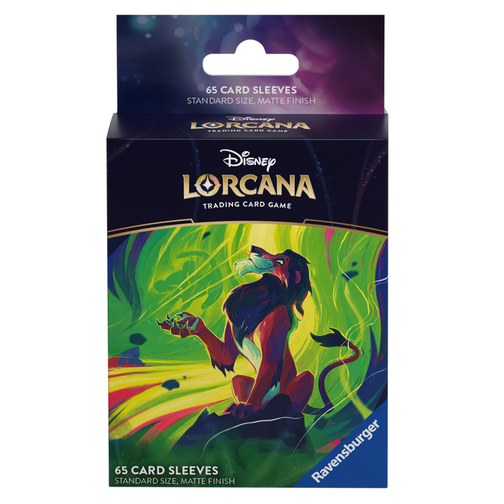 Disney Lorcana: Azurite Sea - Card Sleeves - Scar (65)