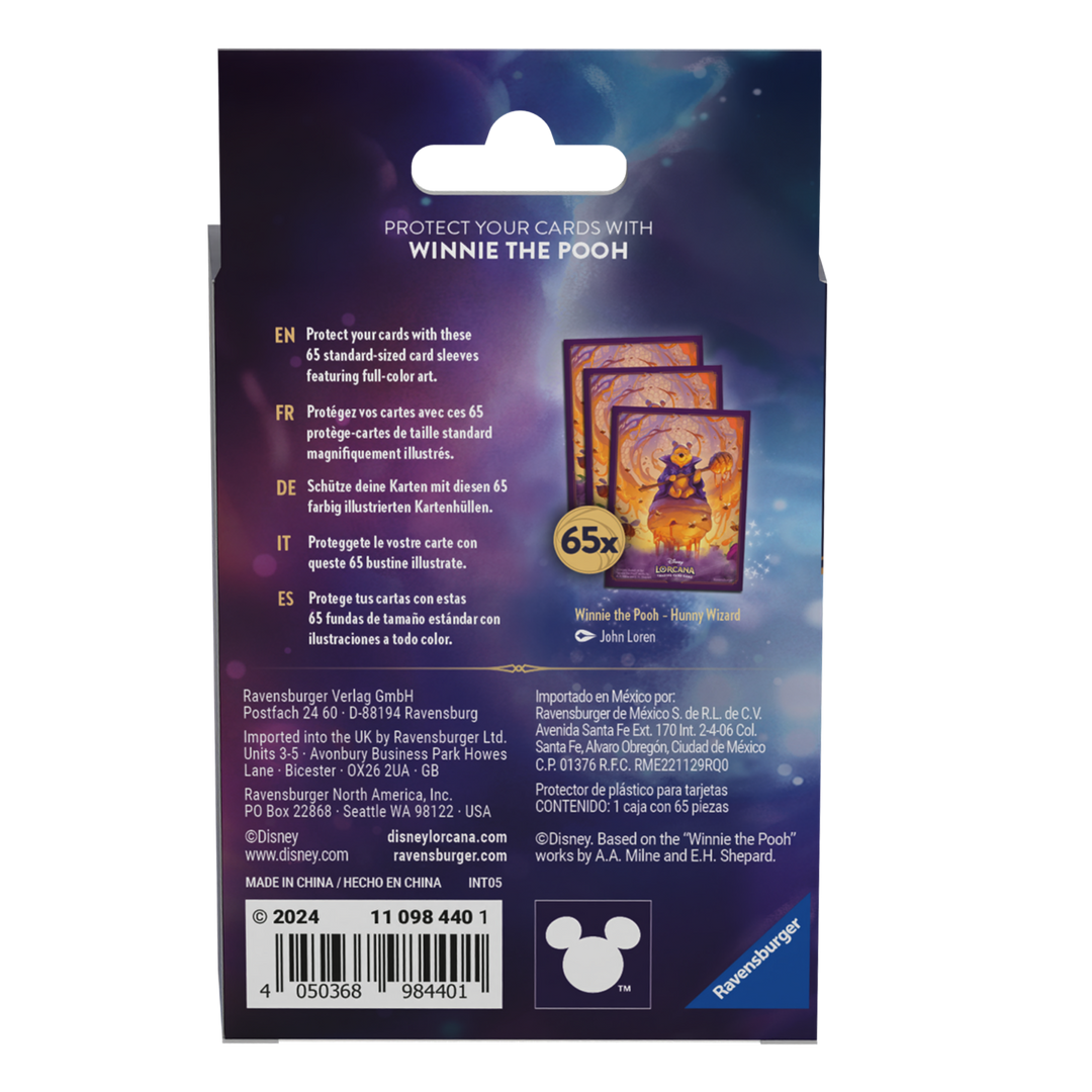 Disney Lorcana: Azurite Sea - Card Sleeves - Pooh (65)