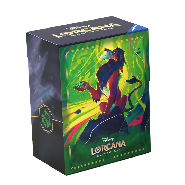 Disney Lorcana: Azurite Sea - Deck Box - Scar