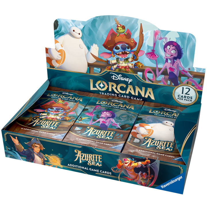 Disney Lorcana: Azurite Sea - Booster Display (24 Booster) (EN)