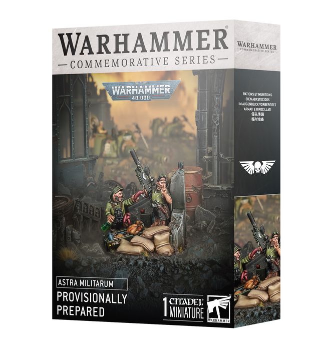 Warhammer 40k: Astra Militarum - Provisionally Prepared - Games Workshop - Miniature Games