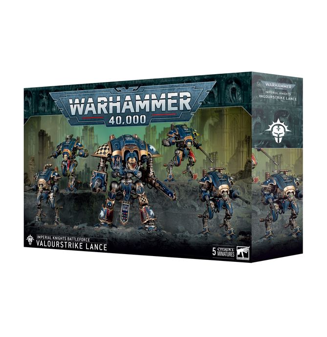 Warhammer 40K: Imperial Knights - Valourstrike Lance - Battleforce - Games Workshop - Miniature Games