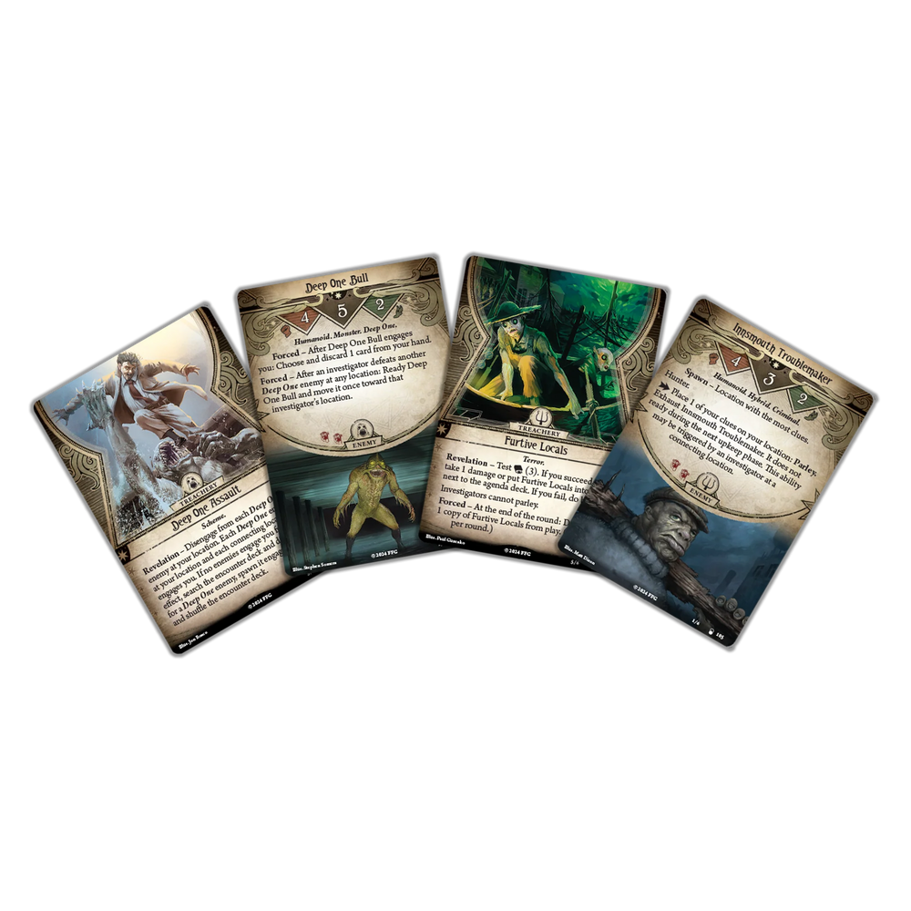 Arkham Horror: The Card Game - Innsmouth Conspiracy - Campaign Expansion (EN) - Fantasy Flight Games - Card Games