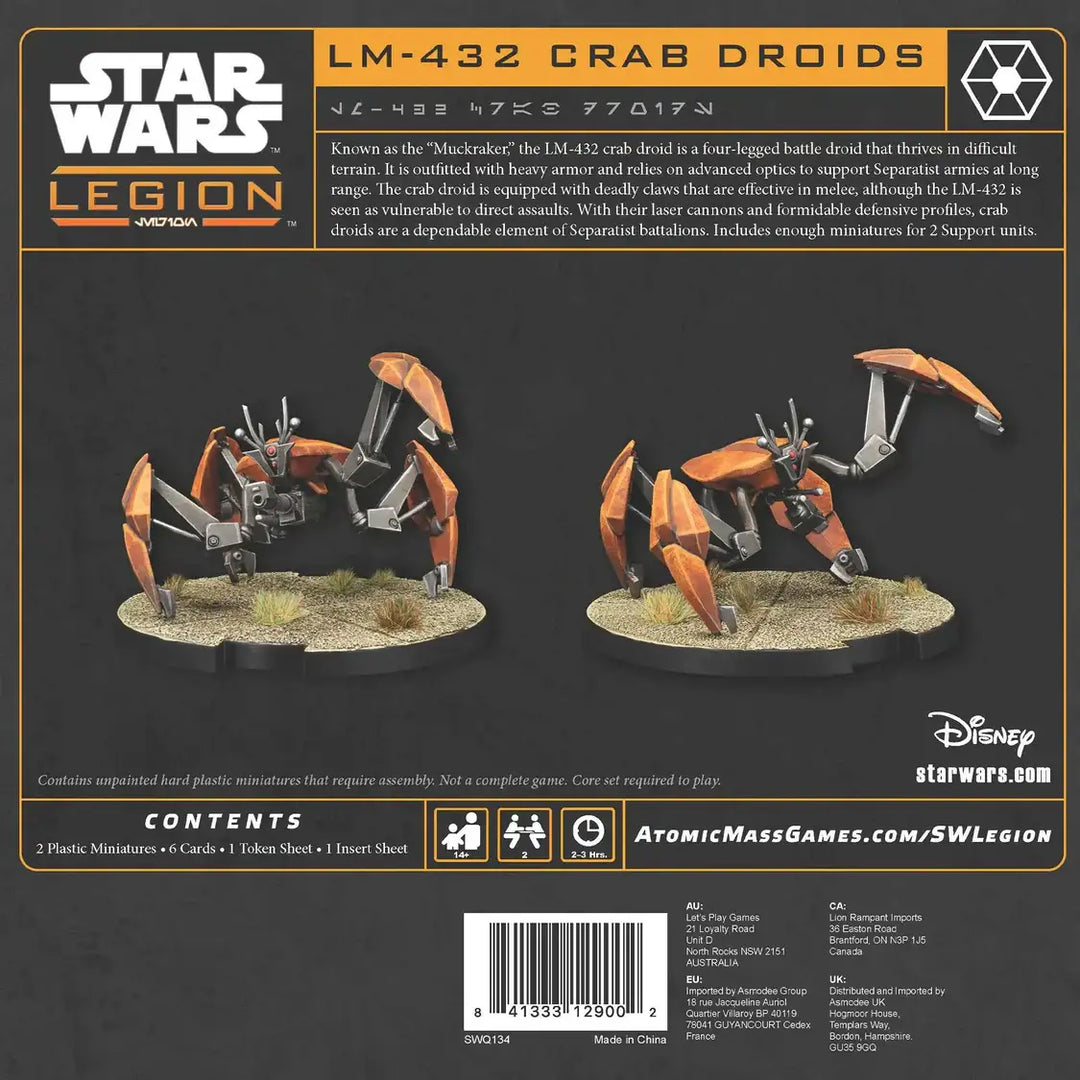 Star Wars: Legion - LM-432 Crab Droids (EN)