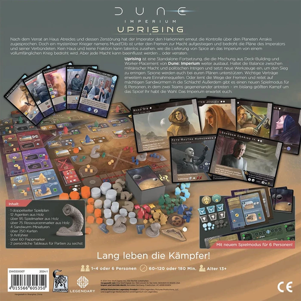 Dune Imperium: Uprising (DE) - Dire Wolf - Board Games