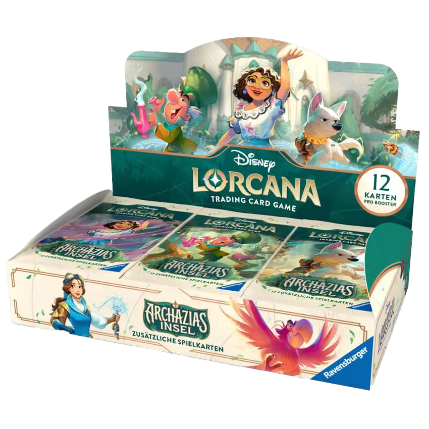 Disney Lorcana: Archazias Insel - Booster Display (24 Booster) (DE)