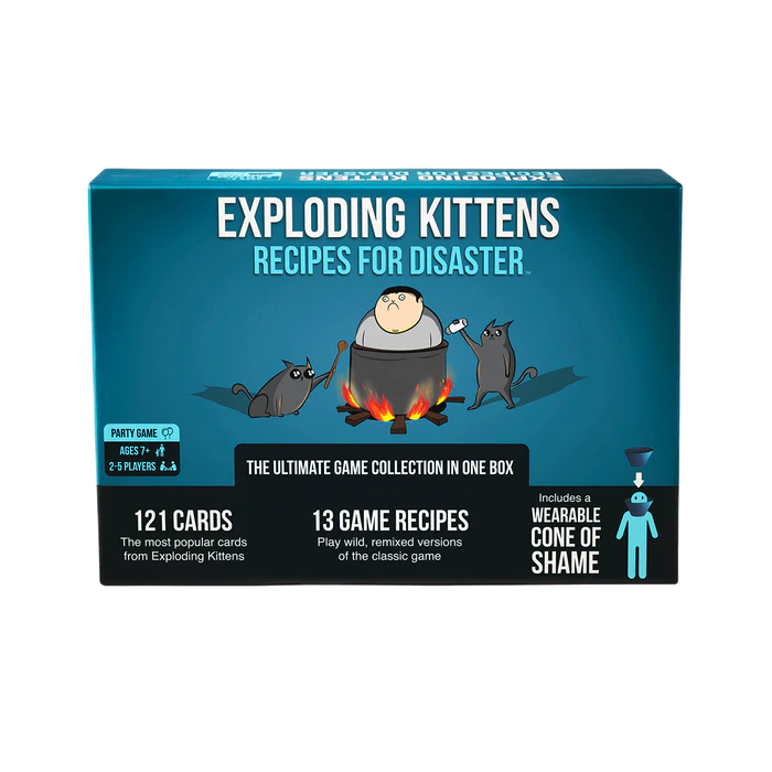 Exploding Kittens: Recipes for Disaster (EN) - Exploding Kittens - Board Games