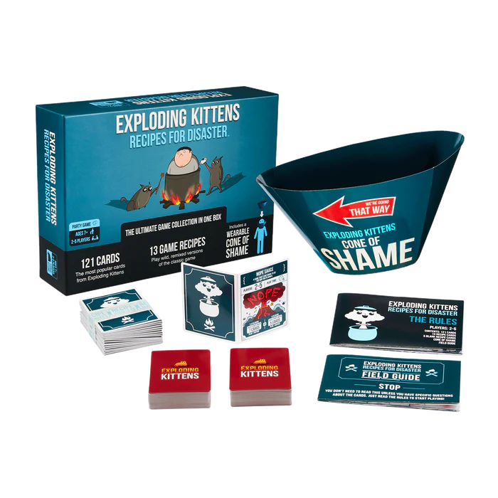 Exploding Kittens: Recipes for Disaster (EN) - Exploding Kittens - Board Games